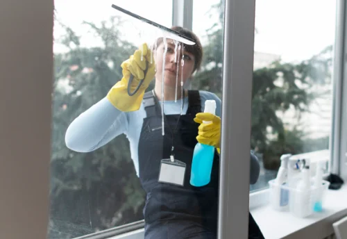 Nettoyage de vitres intérieures et extérieures à Huningue